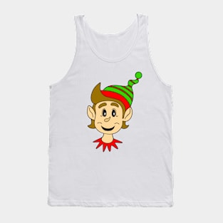 CUTE Elf Christmas For Kids Tank Top